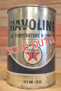 dp-190401-09 TEXACO / 1950's HAVOLINE Oil Can