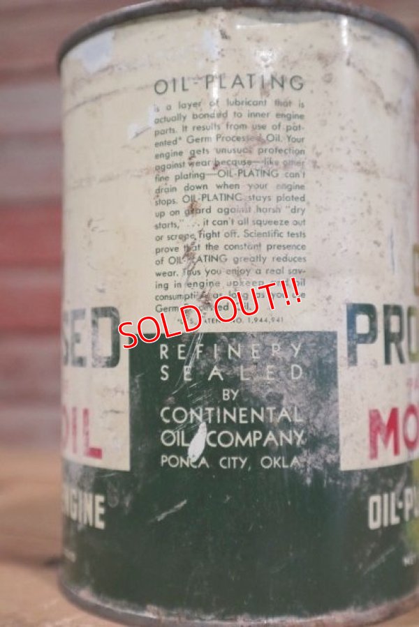画像3: dp-190401-09 CONOCO / 1950's Motor Oil Can
