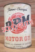 dp-190401-09 RPM / 1940's Motor Oil can