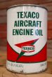 画像1: dp-190401-09 TEXACO / 1960's Air Craft Engine Oil Can (1)