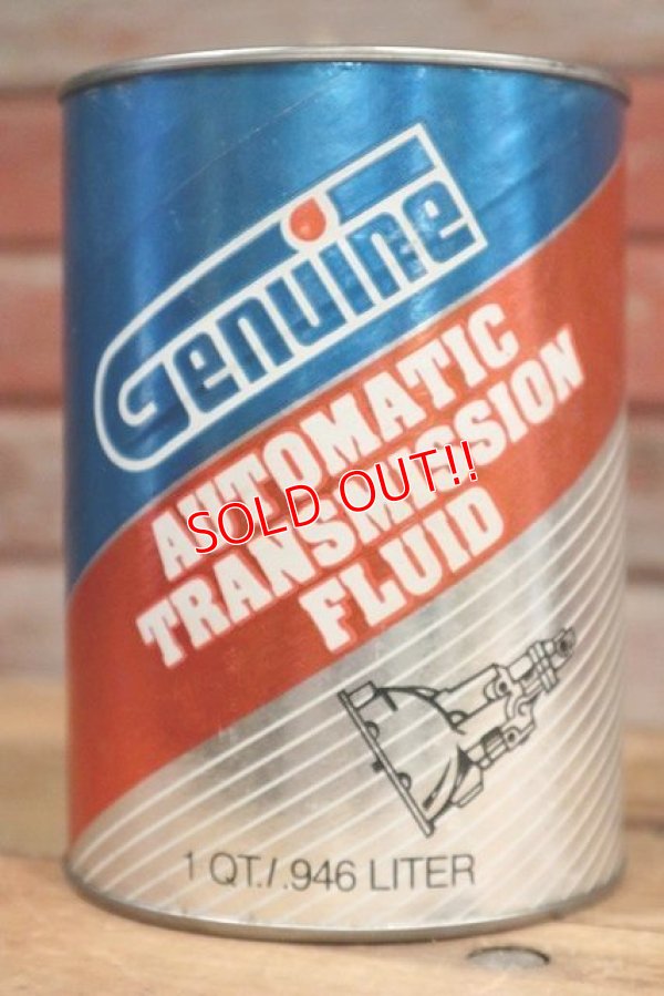 画像1: dp-190401-09 Genuine / Automatic Transmission Fluid Can