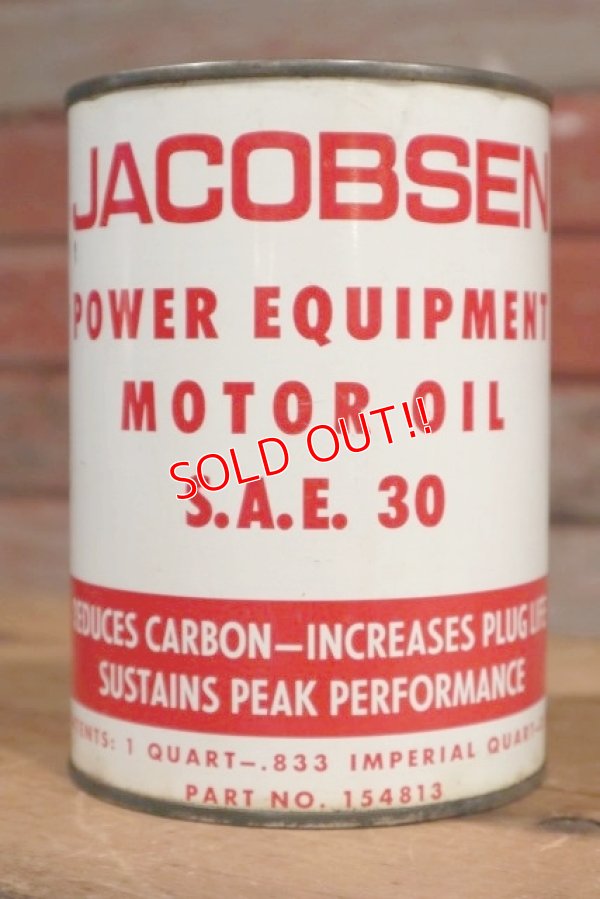 画像1: dp-190401-09 Jacobsen / Motor Oil Can