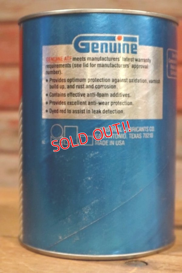 画像2: dp-190401-09 Genuine / Automatic Transmission Fluid Can