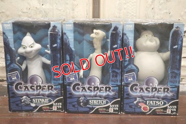 画像1: ct-190501-37 Casper / Stinkie,Stretch,Fatso 1995 Action Toys Set