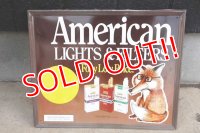 dp-190508-10 American Light & Filters / Tobacco 1990's Metal Sign