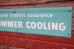 画像3: dp-190508-02 General Electric / "SUMMER COOLING" 1950's Metal Sign