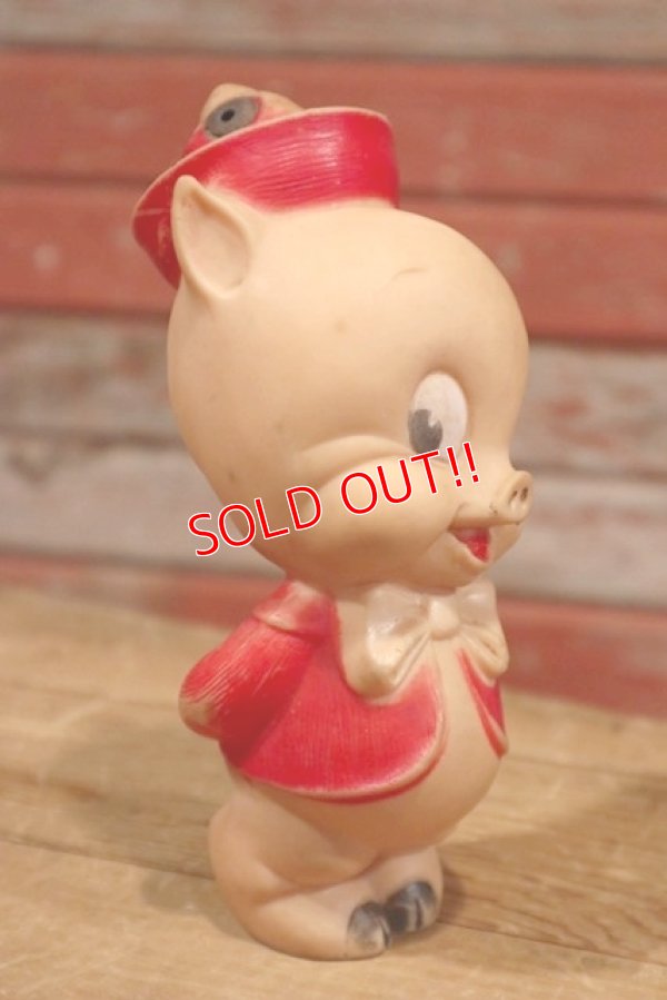 画像4: ct-190501-24 Porky Pig / Sun Rubber 1950's Soft Vinyl Doll