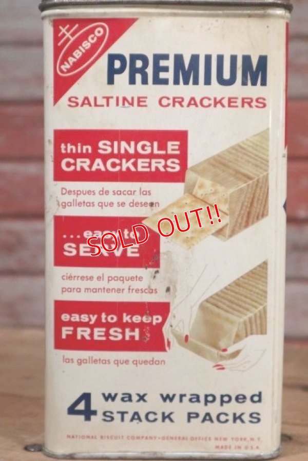 画像5: dp-190508-12 Nabisco / Premium SaltineCrackers 1960's Tin Can