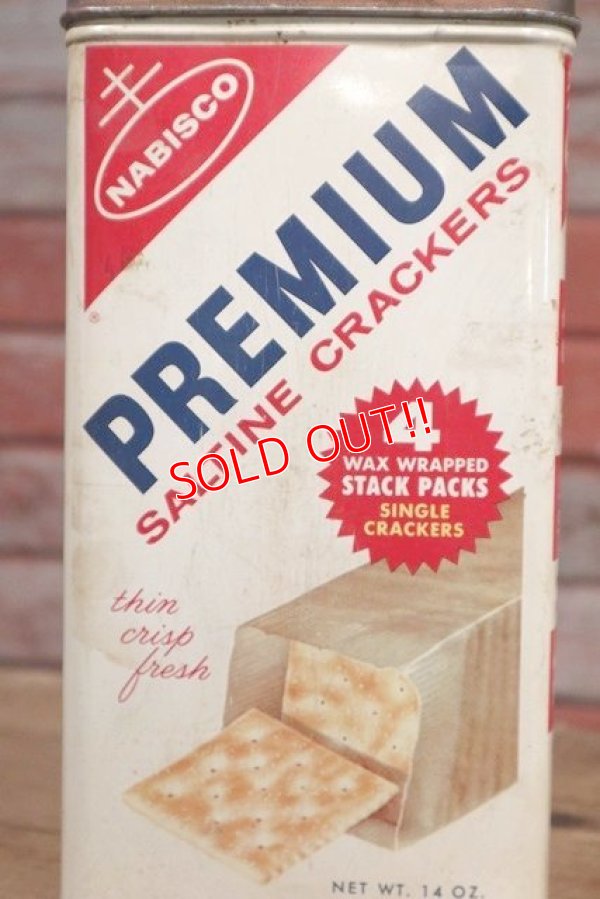 画像4: dp-190508-12 Nabisco / Premium SaltineCrackers 1960's Tin Can