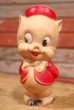 画像1: ct-190501-24 Porky Pig / Sun Rubber 1950's Soft Vinyl Doll (1)