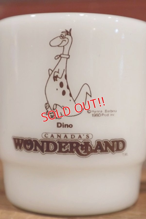 画像2: ct-190501-47 Canada's Wonderland / Anchor Hocking 1980's "Dino" Mug