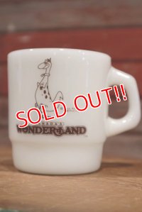 ct-190501-47 Canada's Wonderland / Anchor Hocking 1980's "Dino" Mug