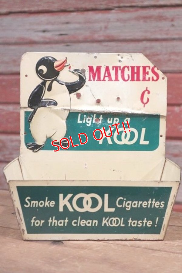 画像1: dp-190508-09 KOOL / 1950's Cigarette Display Match Holder