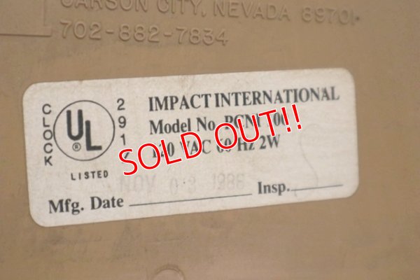 画像8: dp-190508-06 PEPSI / 1980's Wall Clock