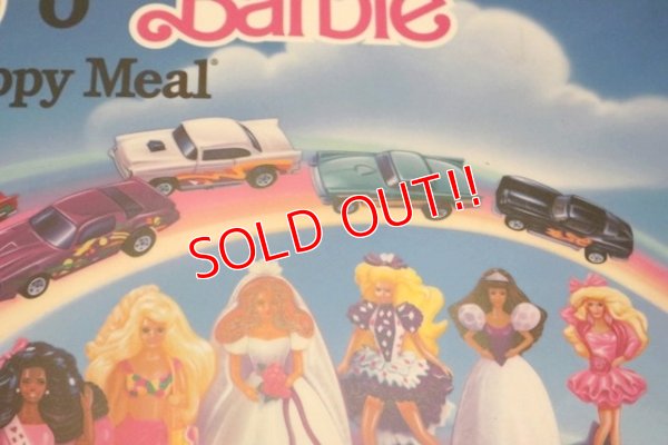 画像7: ct-190501-49 McDonald's / 1991 Translite "HotWheels & Barbie"