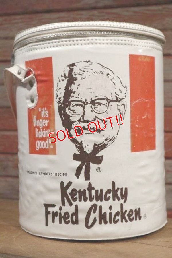 画像1: dp-190501-58 Kentucky Fried Chicken KFC / 1970's Cooler Bag