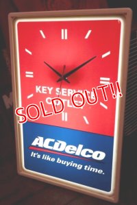dp-190508-07 AC Delco / Lighted Sign Clock