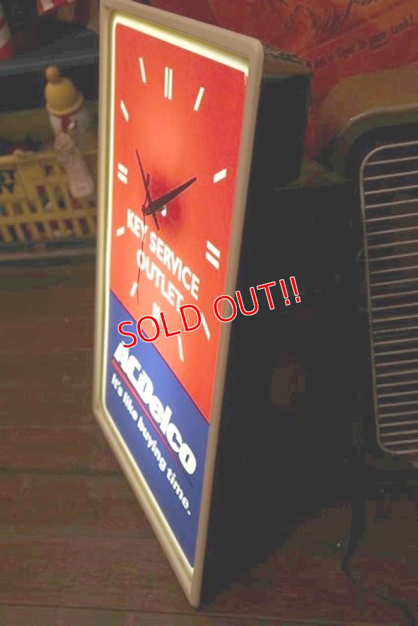 画像8: dp-190508-07 AC Delco / Lighted Sign Clock