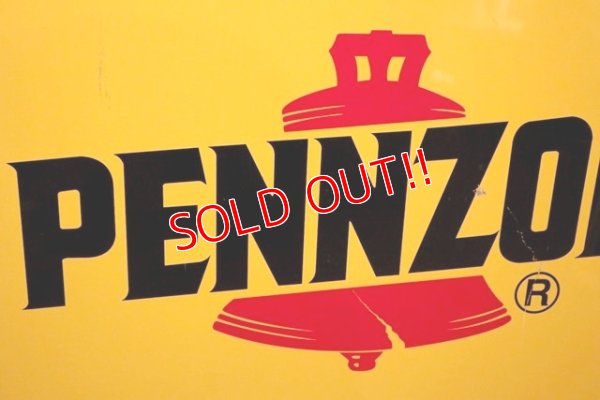 画像7: dp-190508-04 PENNZOIL / "ASK FOR IT" W-side Sign