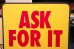 画像2: dp-190508-04 PENNZOIL / "ASK FOR IT" W-side Sign (2)