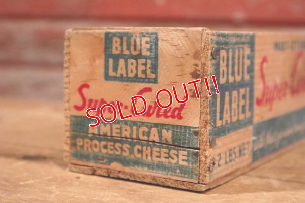 画像3: dp-190522-06 BLUE LABEL / Vintage Cheese Box