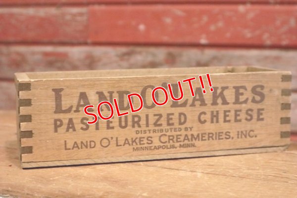 画像1: dp-190522-03 LAND O' LAKES / Vintage Cheese Box
