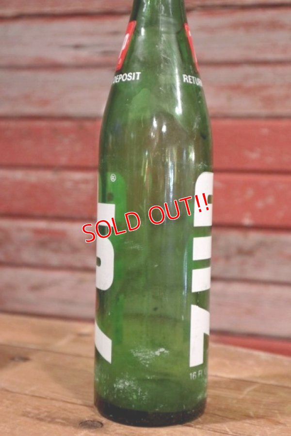 画像6: dp-111026-14 7up / 1970's 16 fl oz Bottle