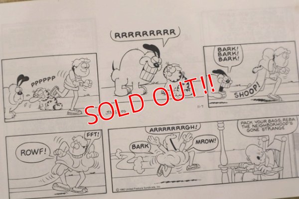 画像5: ct-190522-03 Garfield / 1980's Comic "tips the scales"