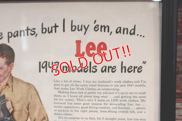 画像3: dp-190601-03 Lee / 1940's Advertisements