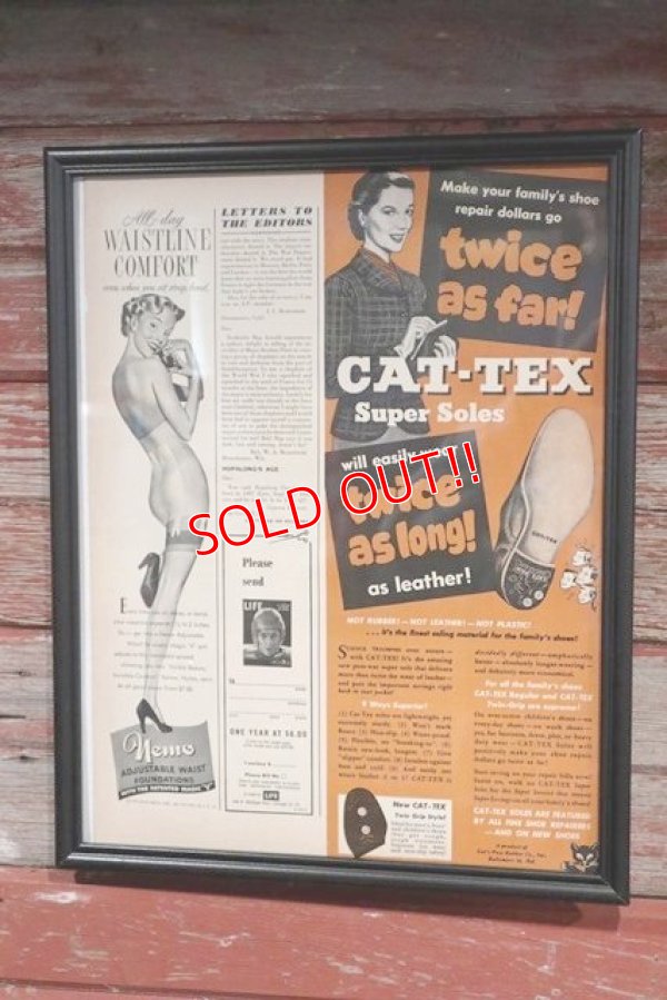 画像1: ad-190101-01 CAT-TEX / 1940's Advertisements