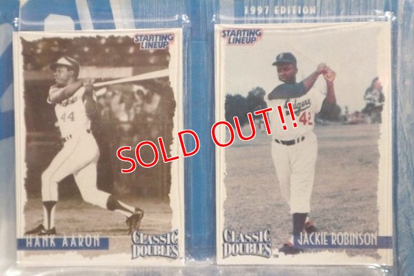 画像5: ct-190601-04 STARTING LINEUP / Hank Aaron & Jackie Robbinson 1997 Edition