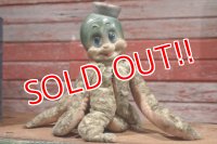 ct-190601-01 Octopus / 1950's Rubber Face Doll