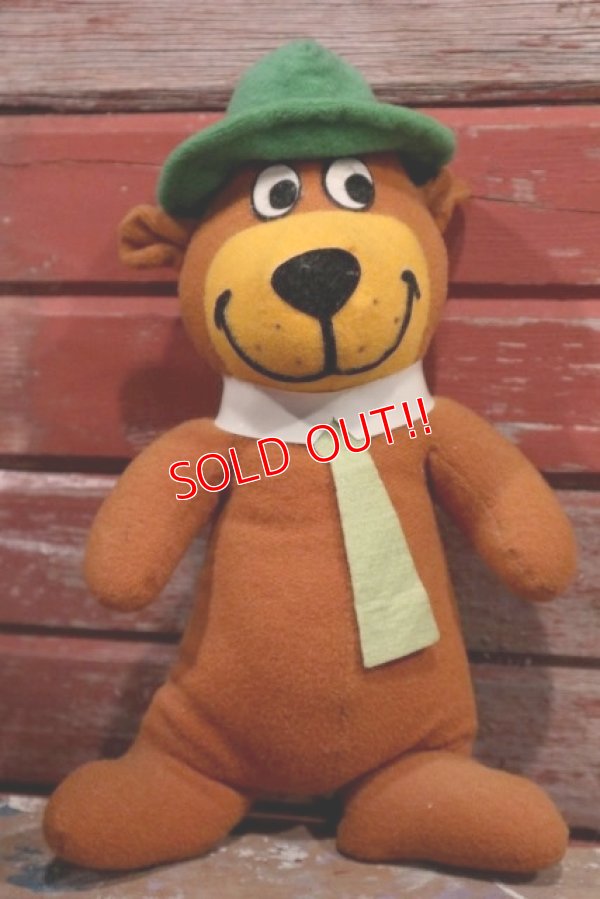 画像1: ct-190605-02 Yogi Bear / Mighty Star 1980's Plush Doll