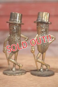 ct-190605-86 Planters / Mr.Peanuts 150's-1960's Salt & Pepper (Gold)