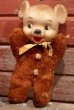 画像1: ct-190605-68 Vintage Bear Rubber Face Doll (1)