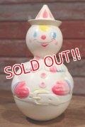 ct-190605-69 1950's Clown Roly Poly Toy