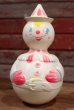 画像1: ct-190605-69 1950's Clown Roly Poly Toy (1)