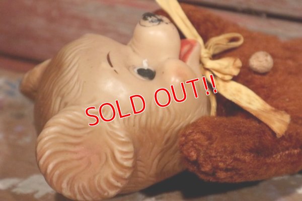 画像4: ct-190605-68 Vintage Bear Rubber Face Doll