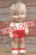 ct-190605-64 Sun Rubber / Ruth E Newton 1950's Boy Squeaky Doll