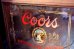 画像1: dp-190601-12 Coors Beer / 1980's Lighted Pub Mirror (1)