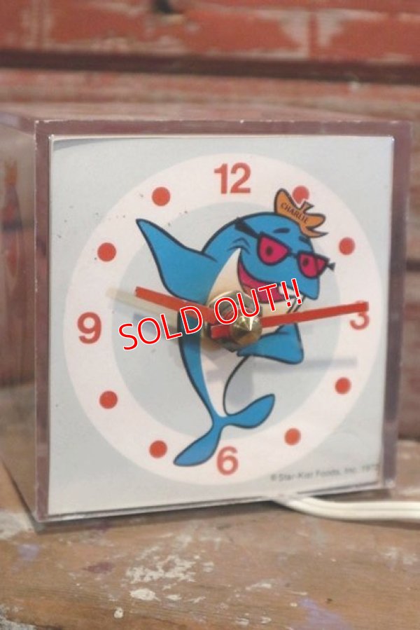 画像1: ct-190001-02 Star-Kist / Charlie Tuna 1972 Clock