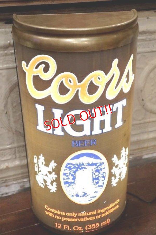 画像2: dp-190601-06 Coors Light / 1980's Lighted Sign