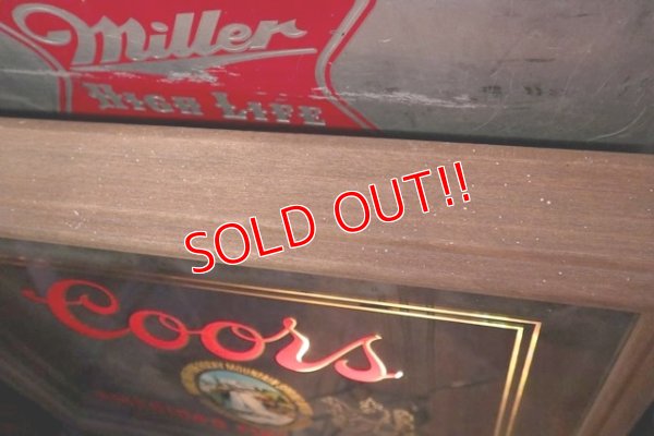 画像7: dp-190601-12 Coors Beer / 1980's Lighted Pub Mirror