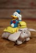 画像1: nt-190610-01 Donald Duck & Dumbo / 1990's Wind Up Toy (1)