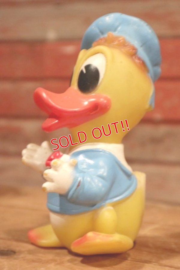 画像2: ct-190605-37 Donald Duck / Ledraplastic 1960's Squeaky Doll (S)