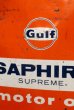 画像2: dp-190601-15 Gulf / 1960's Saphire Supreme Two U.S Gallons Motor Oil Can (2)