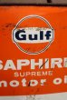 画像6: dp-190601-15 Gulf / 1960's Saphire Supreme Two U.S Gallons Motor Oil Can