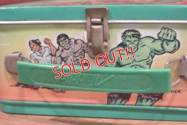 画像8: ct-190605-78 The Incredible Hulk / Aladdin 1978 Metal Lunch Box