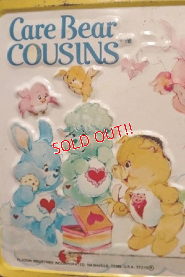 画像6: ct-190605-77 Care Bear Cousins / Aladdin 1985 Metal Lunch Box