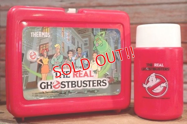 画像1: ct-190605-73 The Real Ghostbusters / Thermos 1980's Lunch Box